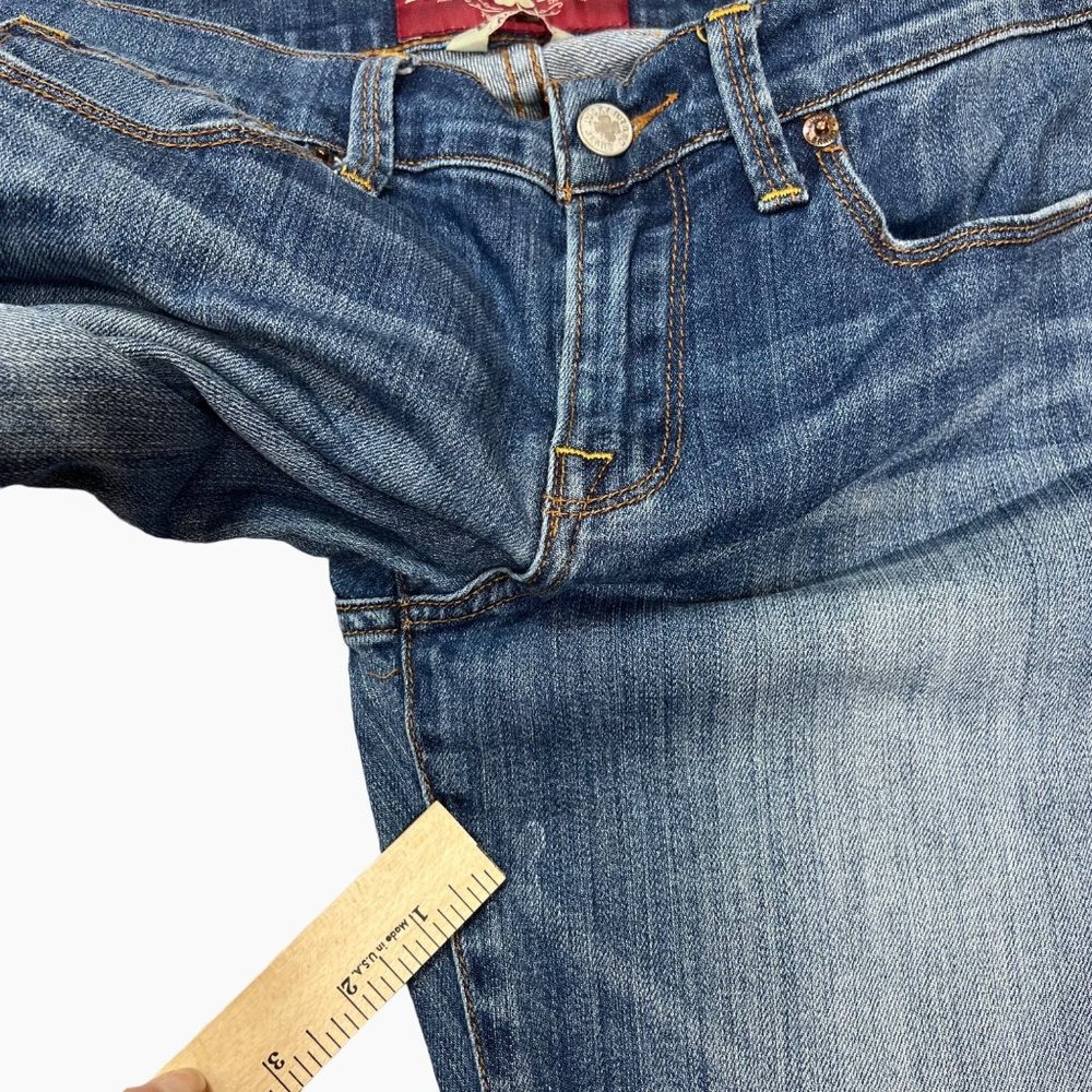Lucky Brand Sofia Boot Low Rise Denim Jeans Size 8 Women - Picture 5 of 11